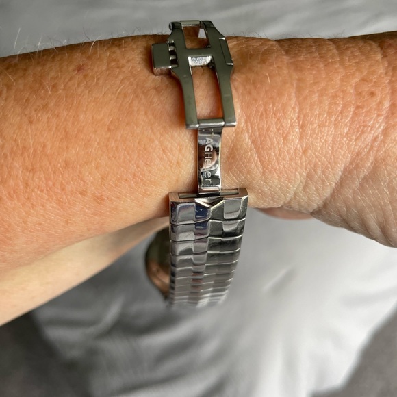 Tag Heuer Womens Alter Ego Diamond Bezel Stainless Steel Watch - Picture 11 of 11